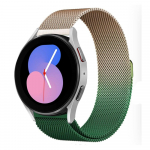 20mm 22mm rihm Samsung Galaxy kellale 4/5/5Pro 44mm/40mm/Active1/2 Magnetsilmus K&auml;ev&otilde;ru Galaxy Watch 4 klassikaline 46mm 42mm Huawei kell gt3pro 46mm 20mm must