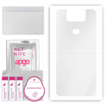 apgo Ultra Clear Protective Skin Sticker for the back compatible with Asus Zenfone 6 ZS630KL 6Z, Wrap Film, Hydrogel Film, Flexible, Soft TPU with pos