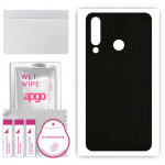 apgo Protective Skin Sticker for the back compatible with LG W30 Pro, Wrap Film, Foil, Vinyl - Pattern Matrix