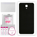 apgo Protective Skin Sticker for the back compatible with Oukitel K6000 Plus, Wrap Film, Foil, Vinyl - Pattern Matrix