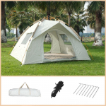 Telk V&auml;lisk&auml;mping Rand Automaatne kaasaskantav Kokkupandav Kiiresti Avatav Park K&auml;mping Vihmakindel t&auml;iskomplekt 200*150*135CM