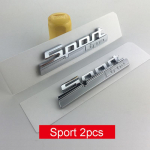 Uus Luksusliini Sportliini Tiivaembleem 730 740 750 750Li jaoks K&uuml;ljelogo Autostiil &Uuml;mberehitus Uuendus Kleebis Kroom& Matt Sport Line