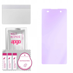 apgo Anti-Blue 9H Hybrid protective glass compatible with Sony Xperia XA, flexible nano glass, great replacement for tempered glass, scratch-resistant