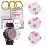 3x apgo Ultra-Clear Hybrid kaitseklaas, mis &uuml;hildub Samsung Galaxy Watch LTE-ga, paindlik nanoklaas, suurep&auml;rane asendus karastatud klaasile, kriimustus