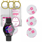 3x apgo Ultra-Clear Hybrid kaitseklaas, mis &uuml;hildub Guess Connect Touch C1002M1-ga, painduv nanoklaas, suurep&auml;rane asendus karastatud klaasile, sc