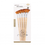 5 tk Lehvikukujuline nailonjuukse gua&scaron;&scaron; akvarellv&auml;rvi pintsli komplekt kooli maalimiseks joonistamiseks maalipintsliga kunstitarbed HB-2831