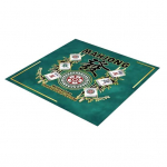 Mahjong lauamatt pokker doomino Mahjong plaaditud kaardilauam&auml;ng libisemisvastane m&uuml;rasummutus ruut Mah Jongg lauakate m&auml;ngumatt 70cm