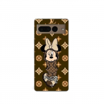 Coque maniacase pour Google Pixel 7 Pro minnie Disney Lv marron