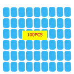 EMS geelpadjad EMS Trainerile k&otilde;hu geelkleebised Fitnessi h&uuml;drogeel k&otilde;hulihaste stimulaatori salendav massaažimasin 100PCS(50 Pairs)