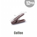 12 tk/pakk Plastikust riidepulgad pesuklambrid Multifunktsionaalsed tuulekindlad k&auml;ter&auml;tikud sokid pesul&otilde;ksu riidepuud