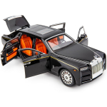 1/18 Rolls-Royce Phantom mudelauto sulamist survevalatud kogutav tagasit&otilde;mmatav m&auml;nguauto, klassikaline kaheukseline s&otilde;idukimudeli logo, mida saab kokku voltida, kingitus 1/18-Size:29*10.2*7.5cm