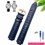 Kellarihm ehtsast nahast kellarihm Tank Cartier Blue Balloon meeste ja naiste kellarihm 16 18 20 22 mm tarvikud 8x14mm