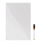 Magnetk&uuml;lmik Kalender k&uuml;lmkapp l&auml;bipaistev korduvkasutatav akr&uuml;&uuml;l kuiv kustutustahvel majapidamise organiseerija tahvel 1pc