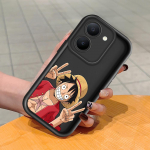 Pehme silikoonist ruudukujulise redeli mustriga telefoni&uuml;mbris, t&auml;ielikult kattev, kaamera p&otilde;rutuskindel kaitse, kummist &uuml;mbris Vivole Vivo Y5S tumepunast v&auml;rvi