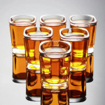 65 ml Shot Glass Komplekt Paks boorsilikaat piiritusklaas valge veini klaasi tassi peobaar KTV Shot klaasid viski tassid joogin&otilde;ude komplekt 65ml