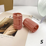 1 tk Juuste lokirull kuumavaba juukserull, plastist DIY juuste lokirull naiste ilumeigi jaoks lokirulliga juuste kujundamise t&ouml;&ouml;riist