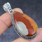 Noreena Jasper Gemstone Handmade 925 Sterling Silver Jewelry Pendant 2.36 d3a56