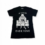 Koszulka T-shirt męski okrągły dekolt SPENCER'S nadruk L