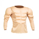Muscle S&auml;rgi kost&uuml;&uuml;m 3D Halloweeni &uuml;likond Cosplay s&uuml;nnip&auml;evaks t&auml;iskasvanutele