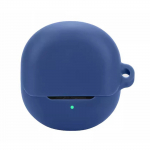 Silikoonist kaitse&uuml;mbris Silikoonist k&otilde;rvaklappide kate Silikoonist varrukas pika kasutusega k&otilde;rvaklappide &uuml;mbris SoundPEATS Air5 k&otilde;rvaklappide jaoks tumesinine v&auml;rv