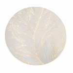 1 tk lauamatid Lauakaunistusega &uuml;mmargune kaitsematt Kuumakindel padi, veekindel 2pcs kuld