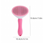 Lemmikloomade karvaeemaldushari Koera karvakamm roostevabast terasest automaatne juuste tuhmumine kassikamm Lemmikloomapuhastustarbed hall