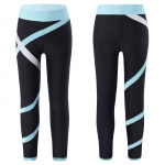 Laste T&uuml;drukute Spordir&otilde;ivad V&auml;rviplokk Leggings Venivad P&uuml;ksid Uisutamiseks V&otilde;imlemiseks Joogaks Treeninguks Fitnessiks 9-10 Years