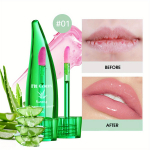 Aloe Vera huulel&auml;ige, uus soojav&auml;rviline huulel&auml;ige niisutav huuleglasuur 8ml