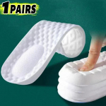 2TK Lateks m&auml;luvahust spordisisetallad Pehme jalatsipadja kaare tugi Ortootilised sisetallad Hingav deodorant, l&ouml;&ouml;ke summutav padi 35-36 (230mm) must