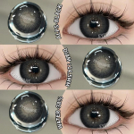 EYESHARE New Color Contact Lenses for Big Eyes Black Lenses Sapphire Blue Color Contact Lenses Green Lenses Gray Natural Color Contact Lenses 1 Pair 0