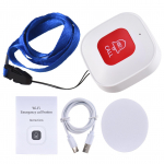 WiFi h&auml;daabik&otilde;ne nupp Mini kaasaskantav h&auml;daabinupp Laetav juhtmevaba WiFi piipari &otilde;de 1pcs