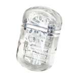 Kaanega reisiseebikarp Suure mahutavusega, t&otilde;husa drenaažiga lekkekindel kaasaskantav disain l&auml;bipaistev seebihoidja hoiukarp