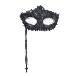 Carnival Holding Mask Half Face Mask Masquerade Party Mask One Size