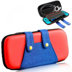 Etui pour Switch Pochette Portable D&eacute;sign&eacute; pour MarioLuigi Housse Sacoche Protection Int&eacute;gral Compatible avec Switch Accessoire