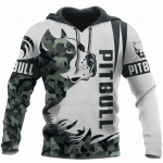 Pet Dog Pitbull Hoodies Meeste kapuuts 3D Prindiga Unisex T&auml;iskasvanute Topid S&uuml;gisene pikkade varrukatega t&auml;navar&otilde;ivaste kapuutsiga kapuuts Meeste riided S