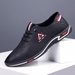 Moodne Disainer Lehma Nahast Vabaaja Tossud Meestele Kevad S&uuml;gis Pehme Tallaga Vabaaja Meeste Kingad Mood Kerged Meeste Spordijalatsid 38