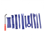 12 tk/komplekt auto trimmiga raadio uksepaneeli eemaldamise t&ouml;&ouml;riistad plastikust kinnitusdetailide eemaldaja tangide neetide komplekt