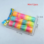 12 TK Rainbow Magic Springs Circle M&auml;nguasjad Laste S&uuml;nnip&auml;evapidu Teenib k&uuml;lalistele V&auml;ikesed kingitused Pinata t&auml;itematerjalid Paindlik naljakas m&auml;nguasi