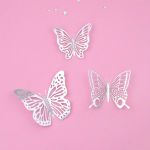 12 tk Kunstlik Liblikad S&uuml;nnip&auml;evatordipealsed Kuldsed 3D Liblikad Tassikoogikatted Pulmapeo K&uuml;psetamiseks Magustoidu kaunistamiseks