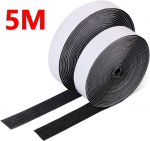 5-meetrine &otilde;mblev puutekinnitus, mittekleepuv konks- ja silmuskinnituslint Magic nailonkangast rihm k&uuml;lge&otilde;mmeldavate tarvikute jaoks isetegemise jaoks 25mm Wide*1PC