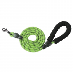 150 cm tugev koerarihm Lemmiklooma rihm Helkurrihm suurele v&auml;ikesele keskmisele suurele koerarihmale, t&otilde;mbekonksu kuldne retriiver 8mm must