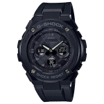 Casio G-SHOCK GST-W300G-1A1JF [G-SHOCK G-STEEL raadiolaine p&auml;ikeseenergia keskmine suurus] &uuml;mmargune kell must