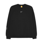 Nike X Nocta Fliis Cs Crew Logo Mugav Pehme Pikkade Varrukate Dressipluus Meeste dressipluus Must FN8160-010 XL black