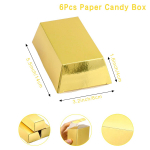 Paberist kullast kangist kinkekarp Kuldne peo lemmik Piraaditeemaline peotarbed Kommikoti kott S&uuml;nnip&auml;evapeo kaunistused Baby Shower other