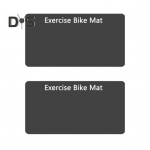 2tk Treeningratta libisemiskindel matt, m&uuml;rasummutus sisejalgratta statsionaarne jalgrattatrenaž&ouml;&ouml;r elliptiline jooksulint helisummutav vaip