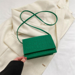 Crossbody kotid naistele Uus moodne vildist kivimustriga &uuml;he &otilde;laga vabaaja rahakotid k&auml;ekotid Trendikas kandikott roheline