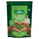 TATA Sampann K&otilde;rvitsaseemned, 200 g, rikas valgu, kiudainete, magneesiumi ja fosfori poolest, toored ja r&ouml;stimata k&otilde;rvitsaseemned, raua ja tsingi allikas