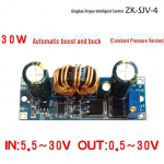 P&uuml;sipinge ja vooluga reguleeritav astmeline &uuml;les/alla buck-boost toitemoodul &ndash; SJVA laadimine. Voltage version SJV