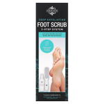 Dermasuri, Deep Exfoliation Foot Scrub 2-Step System, Set of 1 blue