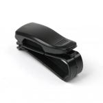 Autoprillide &uuml;mbris Auto p&auml;ikesesirm Nahast prillide hoidja P&auml;ikeseprillid Klippkaardi piletihoidja Multifunktsionaalne auto salongi panipaik